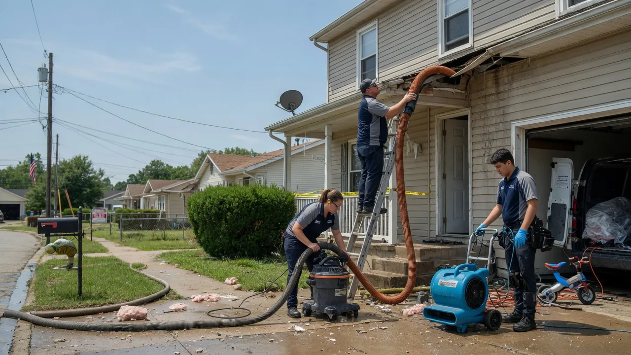 Water Damage Restoration in Moss, TN near me